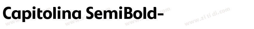 Capitolina SemiBold字体转换 Capitolina SemiBold字体转换